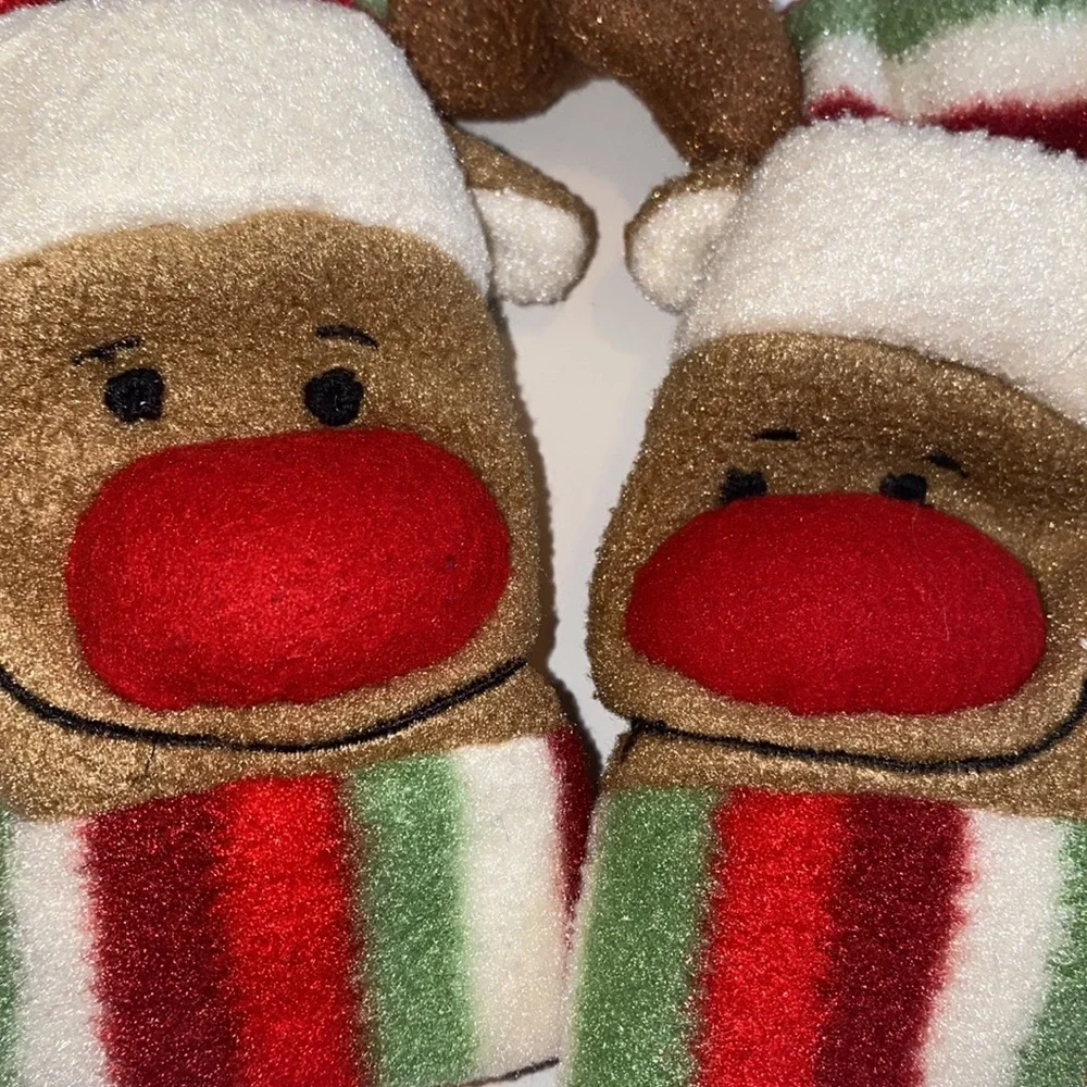 Adorable Christmas Reindeer infant/toddler mittens